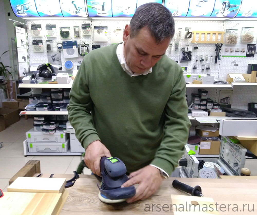 ЛЕТОМ НИЖЕ ХИТ! Эксцентриковая шлифовальная машинка с редуктором FESTOOL RO 150 FEQ ROTEX 575066