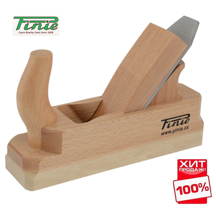 ХИТ! Деревянный рубанок PINIE КЛАССИК 240 x 65 мм лезвие 45 мм угол 45 градусов 2-45C/S