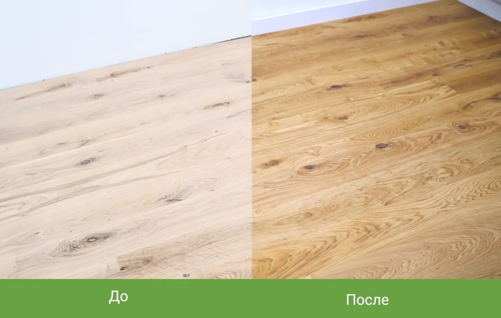 Профессиональное масло для древесины 2 - компонентное Osmo 6114 Графит прозрачное 1 л для паркета и деревянных полов 2K HOLZ-OL для внутренних работ Osmo-6114-1,0 13400434