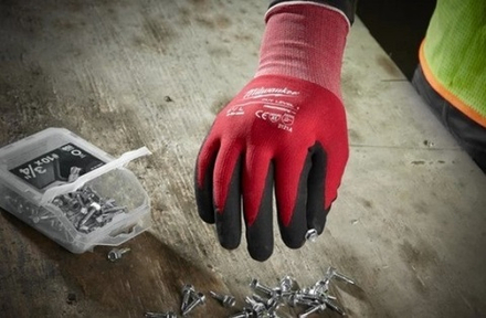 ХИТ! Перчатки зимние MILWAUKEE Winter Cut level (Винтер Кат Левел) с защитой от порезов, 1 уровень, размер 11 / XXL 1 4932471346