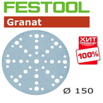 ХИТ! Комплект 100 шт Шлифовальные круги Festool Granat STF D 150 / 48 P 180 GR/100 575166
