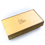 Новинка! Ящичек для инструментов ПЕТРОГРАДЪ 462 х 252 х 85 мм, для комплектации наборов с топорами Рославль 7 и пр. М00021434