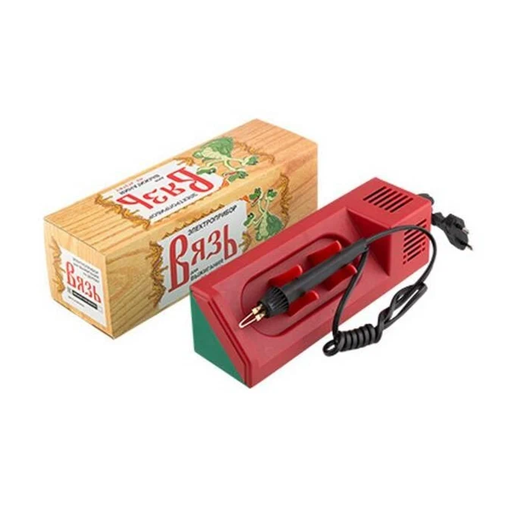 Новинка! Прибор для выжигания Вязь по дереву, с регулировкой мощности 220 В 20 Вт, Выжигатель Трансвит 1191011 М00002673