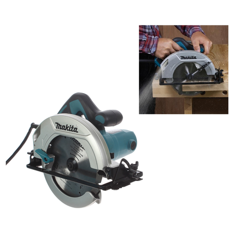 Новинка! Пила дисковая Makita 1,2 кВт, диск 185/30 мм, глубина пропила под углом 90° 65 мм, под углом 45° 43 мм HS7000