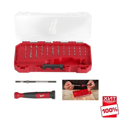 ХИТ! Отвертка прецизионная 39 в 1 в кейсе MILWAUKEE 4932498177