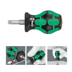 Новинка! Отвертка короткая для карбюраторов WERA 335 Stubby, 1.0 x 5.5 x 79 мм WE-008842