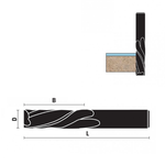 Новинка! Фреза спиральная интегральная Klein D 5 х 17 х 50 Z 2 DX/SX NEG HW RH T152.050.R