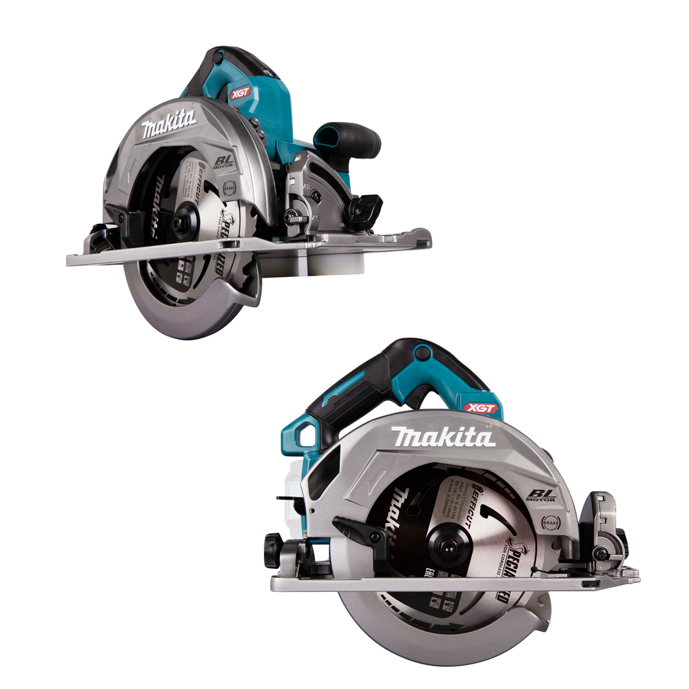 СУПЕР ЦЕНЫ! Аккумуляторная дисковая пила Makita XGT 40В, Li-ion, 6000 об/мин, диск 190 мм HS004GZ