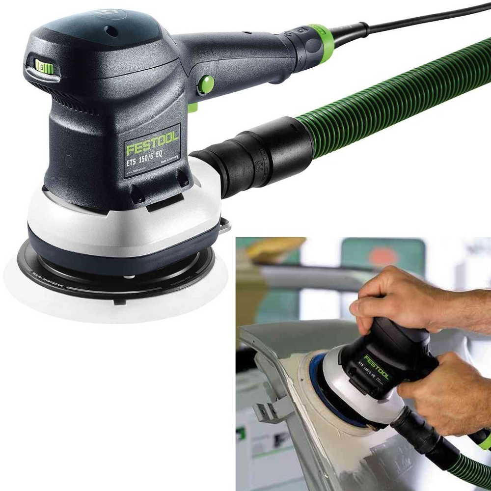 СКИДКИ СУПЕР ХИТ! Эксцентриковая шлифовальная машинка FESTOOL ETS 150/5 EQ 575057
