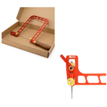 Новинка! Лобзик ручной с эксцентриковым натяжителем полотна Woodwork, с полотном 130 мм, глубина 200 мм. Алюминиевая рамка, деревянная рукоятка, дополнительное полотно в комплекте HSS-200