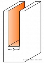 Фреза пазовая серия 912 S=12 D= 14 x 31,7 x 70 CMT 912.640.11