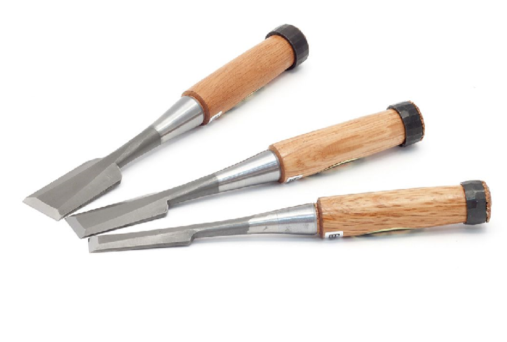 ХИТ! Комплект Стамески японские HSS (S1) 3 шт (15, 24, 30 мм) в боксе S1 Miki Tool М00012227