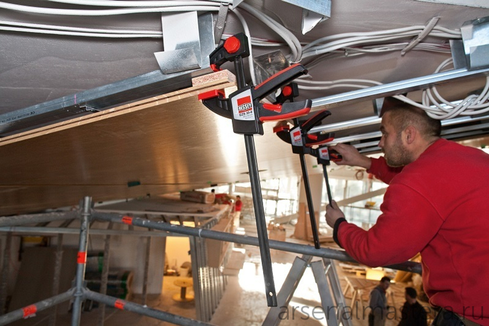 АКЦИЯ 2025 ХИТ! Струбцина для работы одной рукой EZS BESSEY BE-EZS30-8