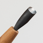 Новинка! Стамеска японская для резьбы по дереву Miki Tool Seigen N 10, полукруглая РК, изогнутый клинок 12 мм М00019867