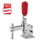 ХИТ! Зажим механический с вертикальной ручкой усилие 150 кг Woodwork GH-12002-B
