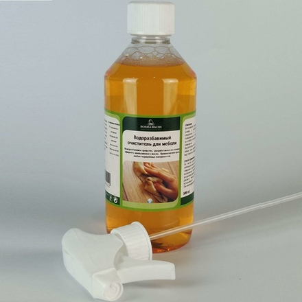 ЗИМНИЕ СКИДКИ ХИТ! Водоразбавимый очиститель для мебели 500 мл На основе апельсинового эфирного масла с нейтральным рН для внутренних работ Borma NAT0060