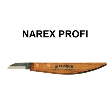 Нож по дереву Профи PROFI 40 х 12 х 175 NAREX 822510