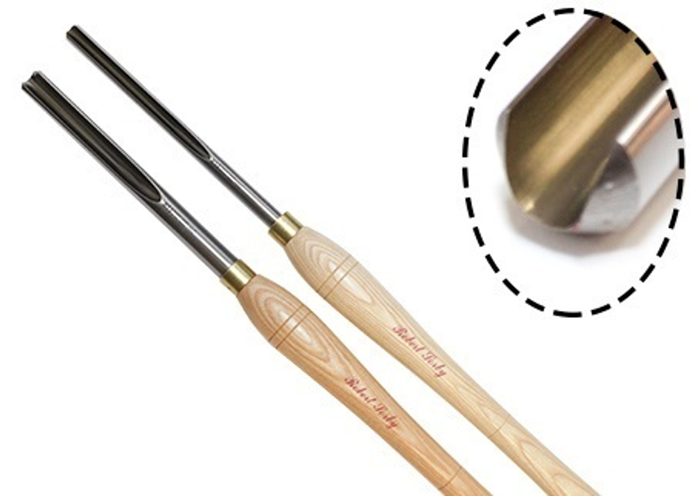 Резец токарный (желобчатый резец) Robert Sorby HSS Bowl Gouge 10 мм (3/8 дюйма), длина 585 мм B842104 М00009017