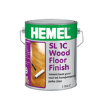 Новинка! Лак паркетный на основе растворителя Hemel SL 1C Бесцветный глянцевый, 5 л для внутренних работ 5101H
