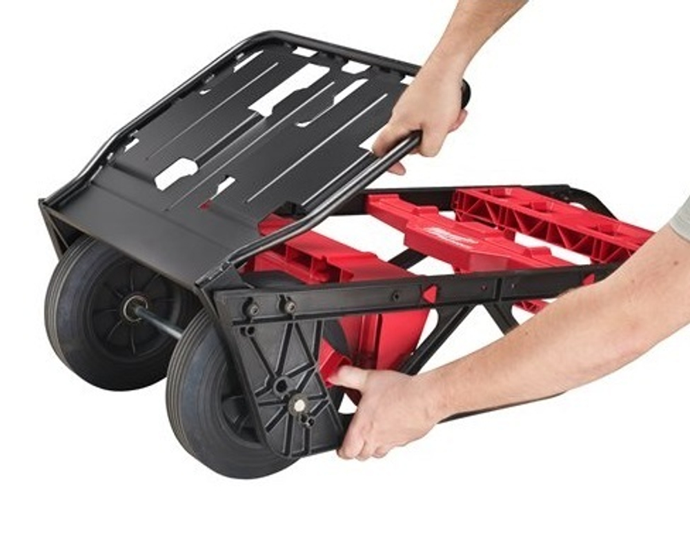 ХИТ! Тележка на двух колесах MILWAUKEE Packout 2 Wheeled Cart  грузоподъемность 180 кг 4932472131