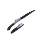 ХИТ! Складная японская ручная пила TAJIMA ALUMINIST BLACK с черным полотном 240 мм 9 TPI ALOR-240FB ALOR240FB