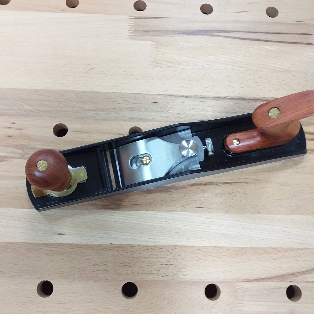 ХИТ! Рубанок N 5 Low Angle торцовочный прижим нержавеющая сталь 345 мм лезвие 50 мм T10 Luban М00022432