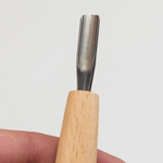 Новинка! Стамеска японская для резьбы по дереву Miki Tool Seigen N 6, полукруглая РК, 9 мм М00019863