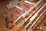 Легкая струбцина для работы с деревом, пластмассой и стеклом LMU BESSEY BE-LMU15-5