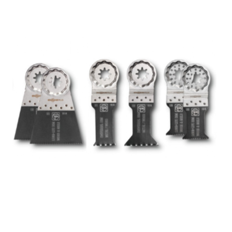 Новинка! Пильные полотна 6 шт FEIN BEST OF E-CUT STAR LOCK PLUS WOOD & METAL 35222967030