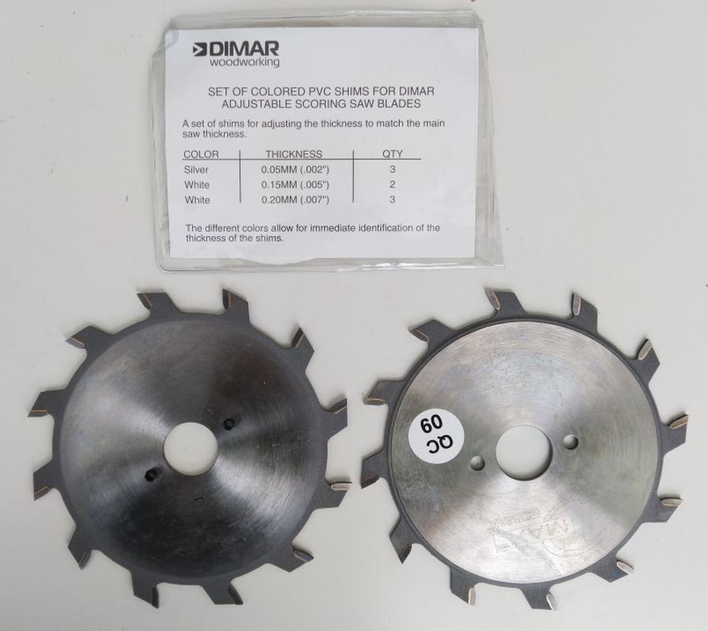 Подрезная усиленная регулируемая пила составная сэндвич DIMAR 120 x 20 x 2.8 - 3.6 x 24 95600303