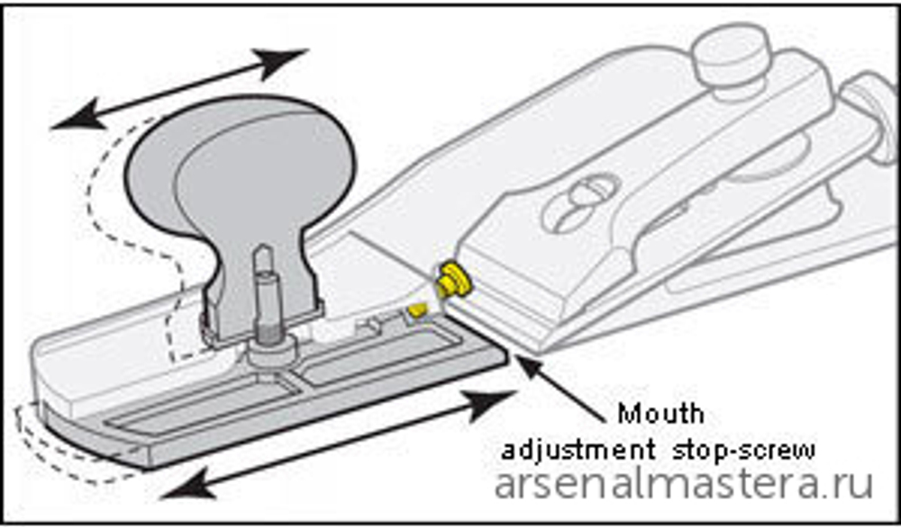 Рубанок Veritas Low-Angle Jack Plane А2 381 х 70 мм лезвие 57 мм 12 градусов 05P34.01 М00003023