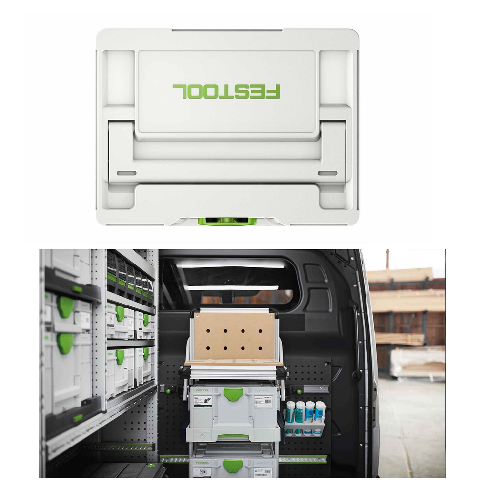 Новинка! Систейнер Festool SYS3 M 187 396 х 296 х 187 мм, без секций. Хранение, перевозка электроинструмента, оснастки и расходных материалов 204842