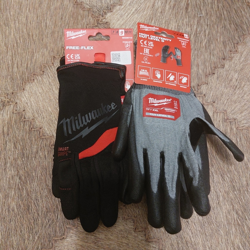 Перчатки защитные 1 пара Hi-Dex Хай Декс 4 / D, 11 / XXL MILWAUKEE 4932480505