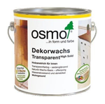 Прозрачная краска на основе цветных масел и воска Osmo 3166 Орех 2,5 л Dekorwachs Transparent Granitgrau для внутренних работ Osmo-3166-2.5 10100083