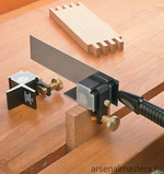 Стусло Veritas Right-Angle Saw Guide для прямых шипов магнитное 05T04.01 М00003365