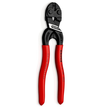 Болторез компактный 160 мм с выемкой на кромках CoBolt (КоБолт) обливные ручки в блистере KNIPEX KN-7131160SB