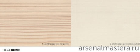 ХИТ! Цветное масло для древесины Osmo 3172 Шелк 0,75 л Dekorwachs Intensive Tone для внутренних работ Osmo-3172-0.7510100405