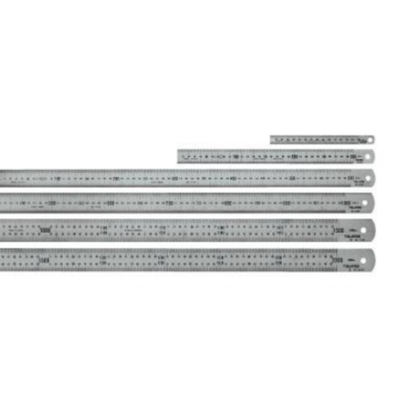 Линейка TAJIMA из нержавеющей стали 1-й класс точности 600 мм х 30 мм SSR60MC