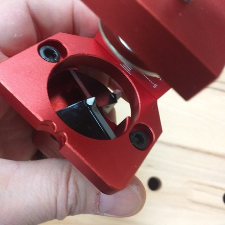 ХИТ! Кондуктор сверлильный алюминиевый для установки мебельных петель Лягушка D 35 мм Woodwork DGA-035