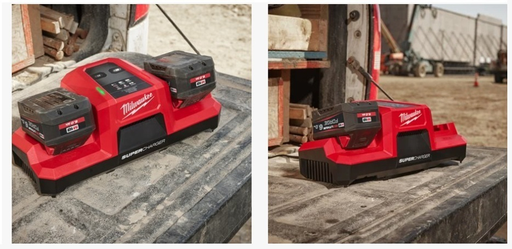 Новинка! Зарядное устройство на 2 порта M18 DBSC MILWAUKEE 4932492531