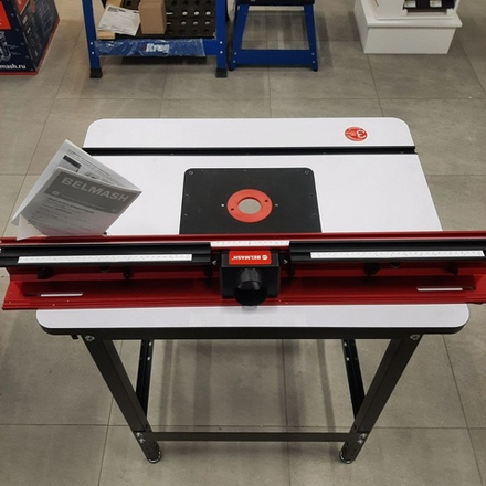 ХИТ! Рабочий фрезерный стол (основание фрезерного станка) 800 х 600 х 27 мм BELMASH RT800 S018A