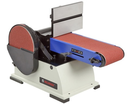 АКЦИЯ ФЕВРАЛЬ 2026 ХИТ! Станок шлифовальный ленточно - дисковый настольный 800 Вт 230 BELMASH BDG 152/228 S087A