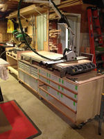 Многофункциональный стол для мастерской - идея стола Festool MFT 3