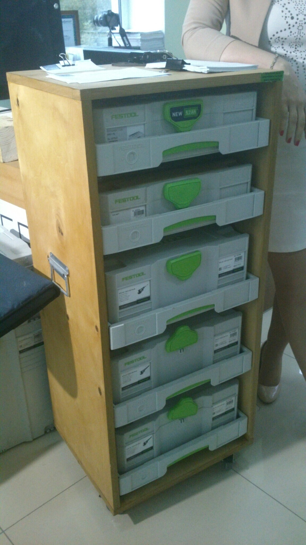 ХИТ! Комплект выдвижных полок 5 шт FESTOOL SYS-AZ-Set 500767