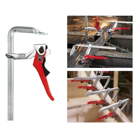 АКЦИЯ 2025! Рычажная струбцина 300/120, усилие 8.5 кН BESSEY BE-GH30-12