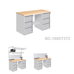 Новинка! Верстак металлический для столярных и слесарных работ Gresson серия ВС-Т3Т3 1500 х 630 х 820 мм ВС-1500Т3Т3