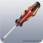 Набор 6 предметов ОТВЕРТКИ силовые с подставкой, PZ 1 x 80 / 2 x 100, SL 0.6 x 3.5 x 80 / 0.8 x 4.5 x 90 / 1 x 5.5 932 / 918 / 6 018287 WERA WE-018287