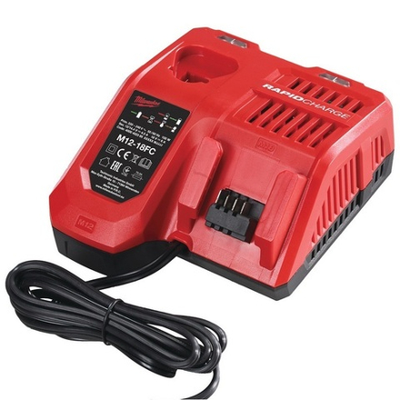 ЭНЕРГОКОМПЛЕКТ ХИТ! M18 HNRG-802: Аккумулятор M18 HB8 8.0 АЧ 2 шт ПЛЮС Быстрое зарядное устройство M12-18 FC ПЛЮС Аккумулятор M12 в подарок MILWAUKEE 4933471073