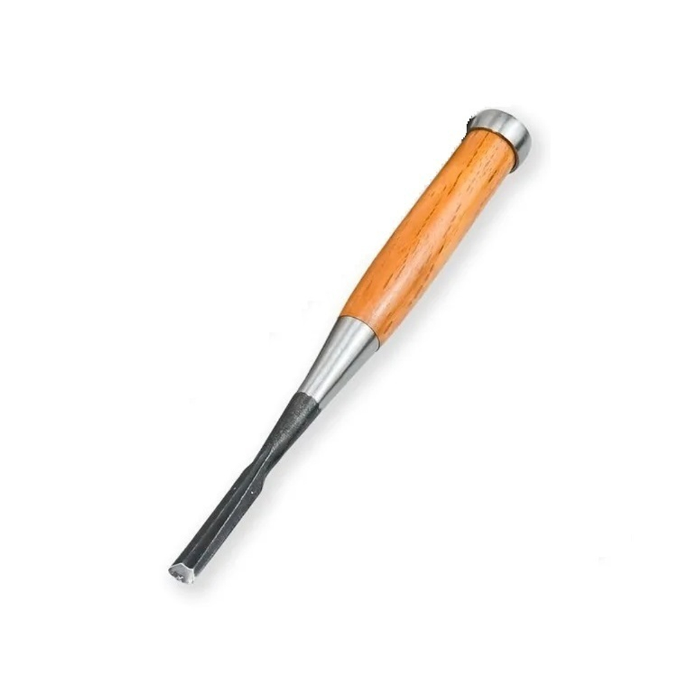 Новинка! Стамеска полукруглая японская столярная Shirogami 6мм SOTOMARU Miki Tool М00021419
