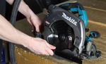 СУПЕР ЦЕНЫ! Аккумуляторная дисковая пила Makita XGT, XPT, AWS 40В, 4000 об/мин, диск 235/30 мм, рез 85/61 мм, 0-60° HS009GZ